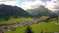 Archiv Foto Webcam Oberlech: Ausblick Pension Bergland 09:00