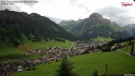 Archiv Foto Webcam Oberlech: Ausblick Pension Bergland 11:00