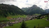 Archiv Foto Webcam Oberlech: Ausblick Pension Bergland 15:00