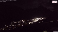 Archiv Foto Webcam Oberlech: Ausblick Pension Bergland 23:00