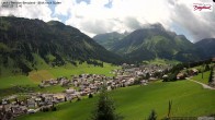 Archiv Foto Webcam Oberlech: Ausblick Pension Bergland 11:00