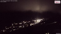 Archiv Foto Webcam Oberlech: Ausblick Pension Bergland 23:00