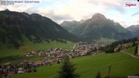 Archiv Foto Webcam Oberlech: Ausblick Pension Bergland 05:00