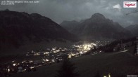 Archiv Foto Webcam Oberlech: Ausblick Pension Bergland 03:00
