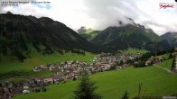 Archiv Foto Webcam Oberlech: Ausblick Pension Bergland 07:00