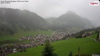 Archived image Webcam Lech am Arlberg - Guesthouse Bergland 05:00