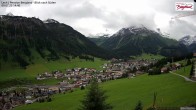 Archiv Foto Webcam Oberlech: Ausblick Pension Bergland 13:00