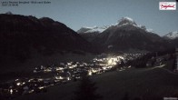 Archiv Foto Webcam Oberlech: Ausblick Pension Bergland 03:00