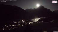 Archiv Foto Webcam Oberlech: Ausblick Pension Bergland 01:00