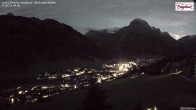 Archiv Foto Webcam Oberlech: Ausblick Pension Bergland 03:00