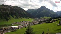 Archiv Foto Webcam Oberlech: Ausblick Pension Bergland 15:00