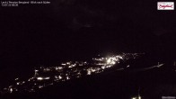 Archiv Foto Webcam Oberlech: Ausblick Pension Bergland 23:00