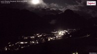 Archiv Foto Webcam Oberlech: Ausblick Pension Bergland 01:00