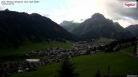 Archiv Foto Webcam Oberlech: Ausblick Pension Bergland 06:00