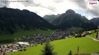 Archiv Foto Webcam Oberlech: Ausblick Pension Bergland 11:00