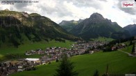 Archiv Foto Webcam Oberlech: Ausblick Pension Bergland 17:00
