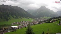 Archiv Foto Webcam Oberlech: Ausblick Pension Bergland 07:00