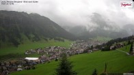 Archiv Foto Webcam Oberlech: Ausblick Pension Bergland 09:00