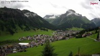 Archiv Foto Webcam Oberlech: Ausblick Pension Bergland 11:00