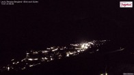 Archiv Foto Webcam Oberlech: Ausblick Pension Bergland 23:00