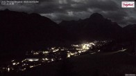 Archiv Foto Webcam Oberlech: Ausblick Pension Bergland 03:00