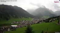 Archiv Foto Webcam Oberlech: Ausblick Pension Bergland 11:00