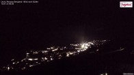 Archiv Foto Webcam Oberlech: Ausblick Pension Bergland 23:00