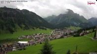 Archiv Foto Webcam Oberlech: Ausblick Pension Bergland 09:00