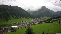 Archiv Foto Webcam Oberlech: Ausblick Pension Bergland 15:00