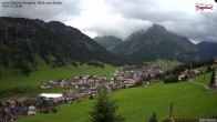 Archiv Foto Webcam Oberlech: Ausblick Pension Bergland 19:00