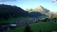 Archived image Webcam Lech am Arlberg - Guesthouse Bergland 06:00