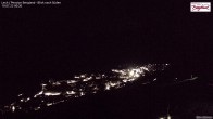 Archiv Foto Webcam Oberlech: Ausblick Pension Bergland 23:00