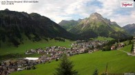 Archiv Foto Webcam Oberlech: Ausblick Pension Bergland 07:00