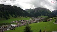 Archiv Foto Webcam Oberlech: Ausblick Pension Bergland 09:00