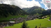 Archiv Foto Webcam Oberlech: Ausblick Pension Bergland 13:00