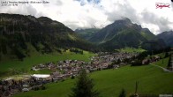 Archiv Foto Webcam Oberlech: Ausblick Pension Bergland 15:00