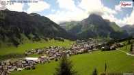 Archiv Foto Webcam Oberlech: Ausblick Pension Bergland 11:00