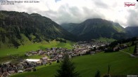 Archiv Foto Webcam Oberlech: Ausblick Pension Bergland 13:00