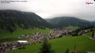 Archiv Foto Webcam Oberlech: Ausblick Pension Bergland 17:00