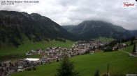 Archiv Foto Webcam Oberlech: Ausblick Pension Bergland 19:00