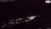 Archiv Foto Webcam Oberlech: Ausblick Pension Bergland 23:00