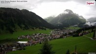 Archiv Foto Webcam Oberlech: Ausblick Pension Bergland 06:00