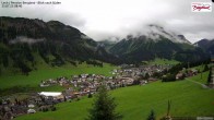 Archiv Foto Webcam Oberlech: Ausblick Pension Bergland 07:00