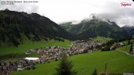 Archiv Foto Webcam Oberlech: Ausblick Pension Bergland 09:00