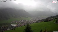 Archiv Foto Webcam Oberlech: Ausblick Pension Bergland 13:00