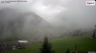 Archiv Foto Webcam Oberlech: Ausblick Pension Bergland 09:00