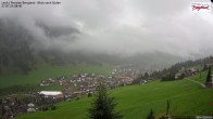 Archiv Foto Webcam Oberlech: Ausblick Pension Bergland 07:00