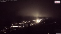 Archiv Foto Webcam Oberlech: Ausblick Pension Bergland 23:00