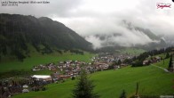 Archiv Foto Webcam Oberlech: Ausblick Pension Bergland 06:00