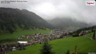Archiv Foto Webcam Oberlech: Ausblick Pension Bergland 09:00